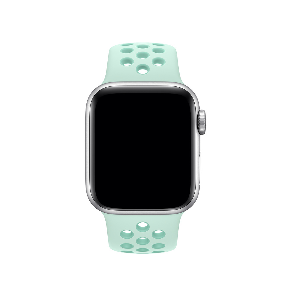Apple Watch dubbel sport band - groenblauw tint tropische twist