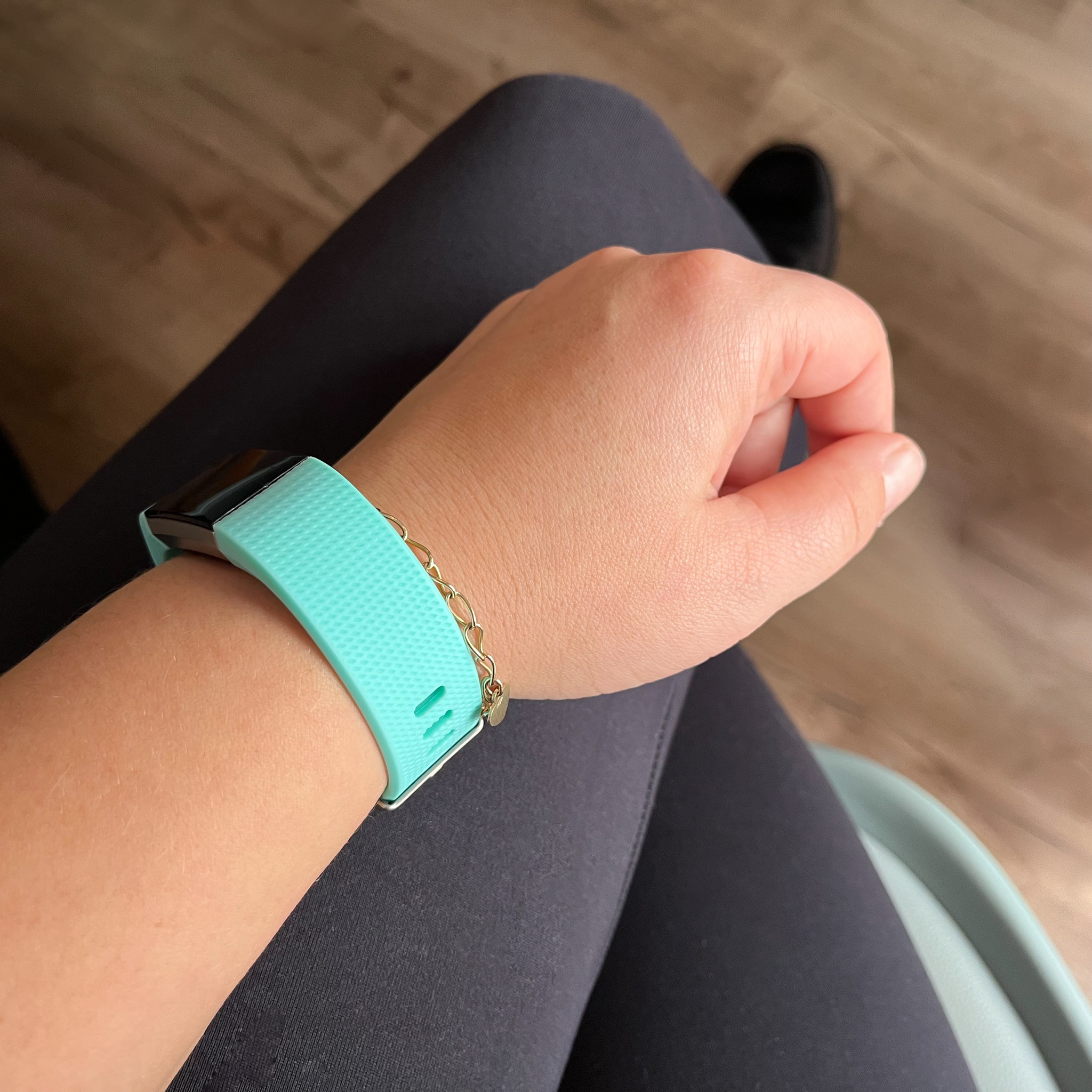 Fitbit Charge 2 sport band - groenblauw