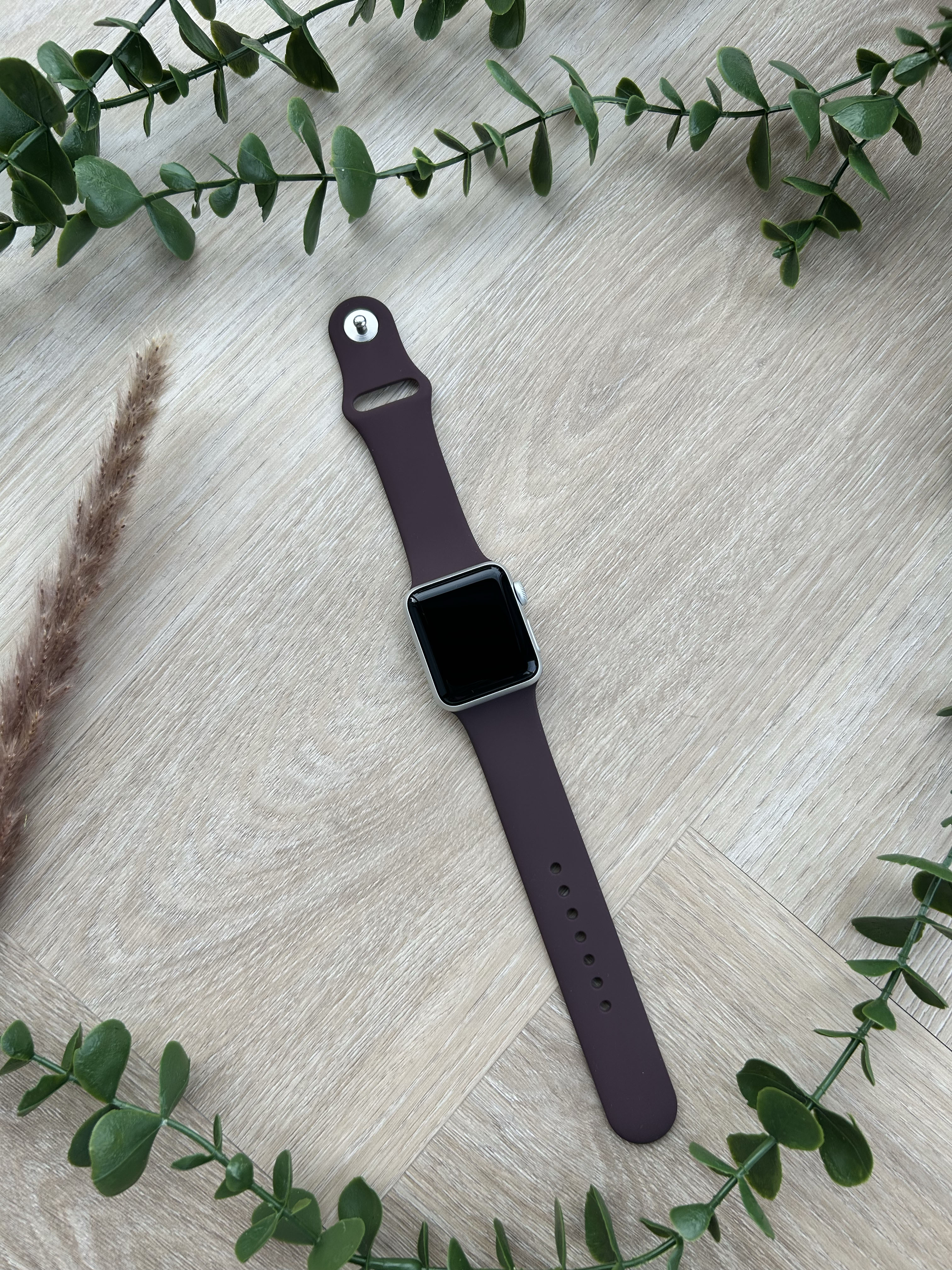 Apple Watch sport band - cacao