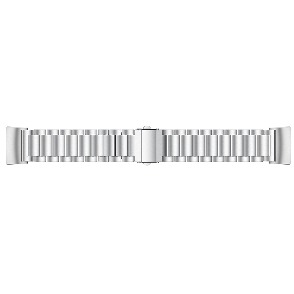 Fitbit Charge 3 & 4 kralen stalen schakel band - zilver