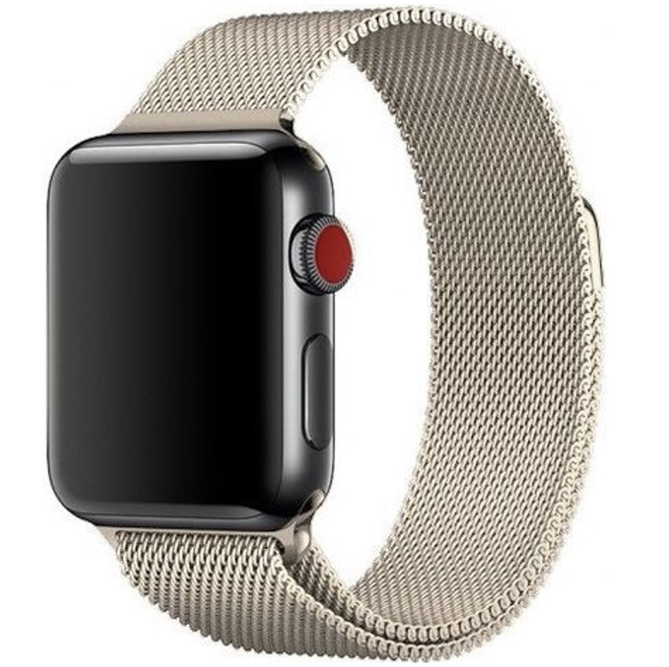 Apple Watch milanese band - champagne