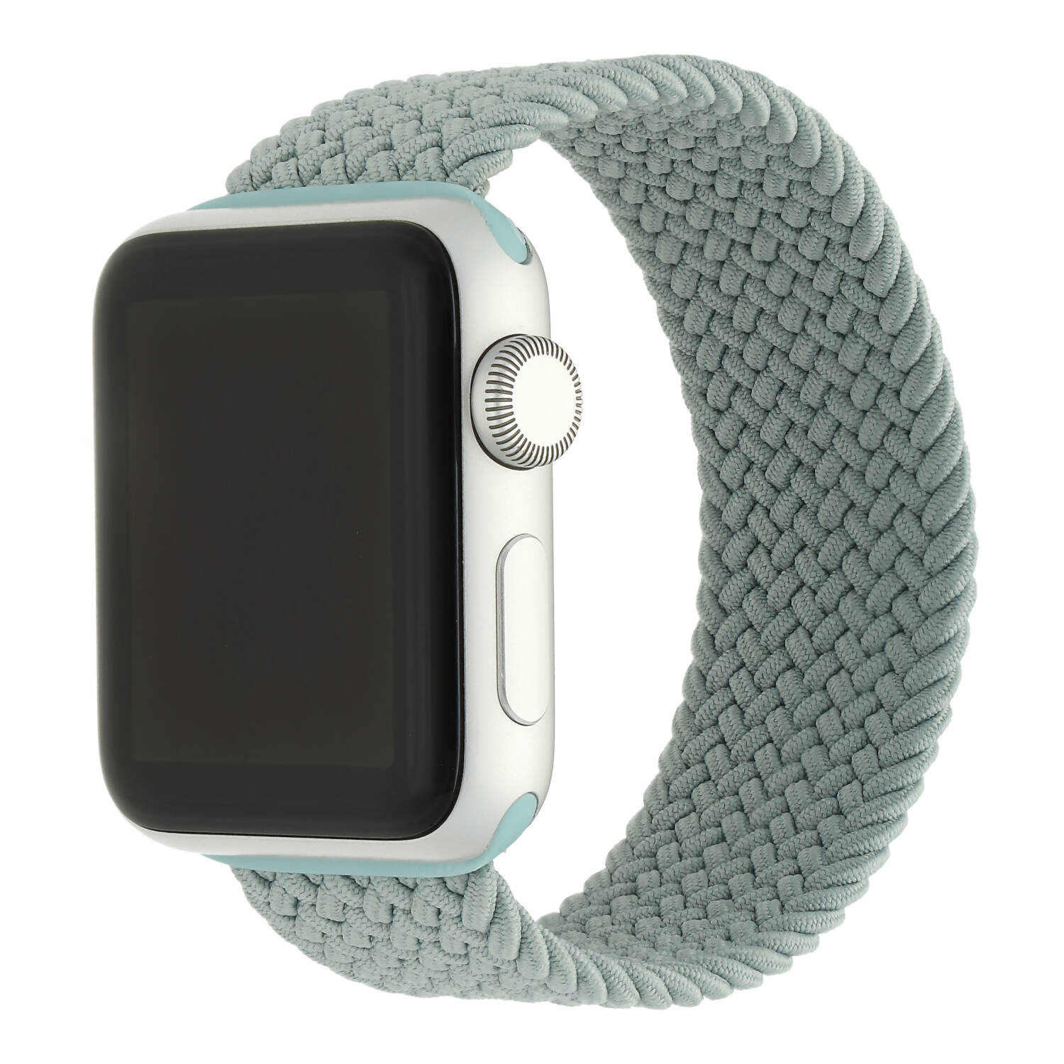 Apple Watch nylon gevlochten solo band - mint