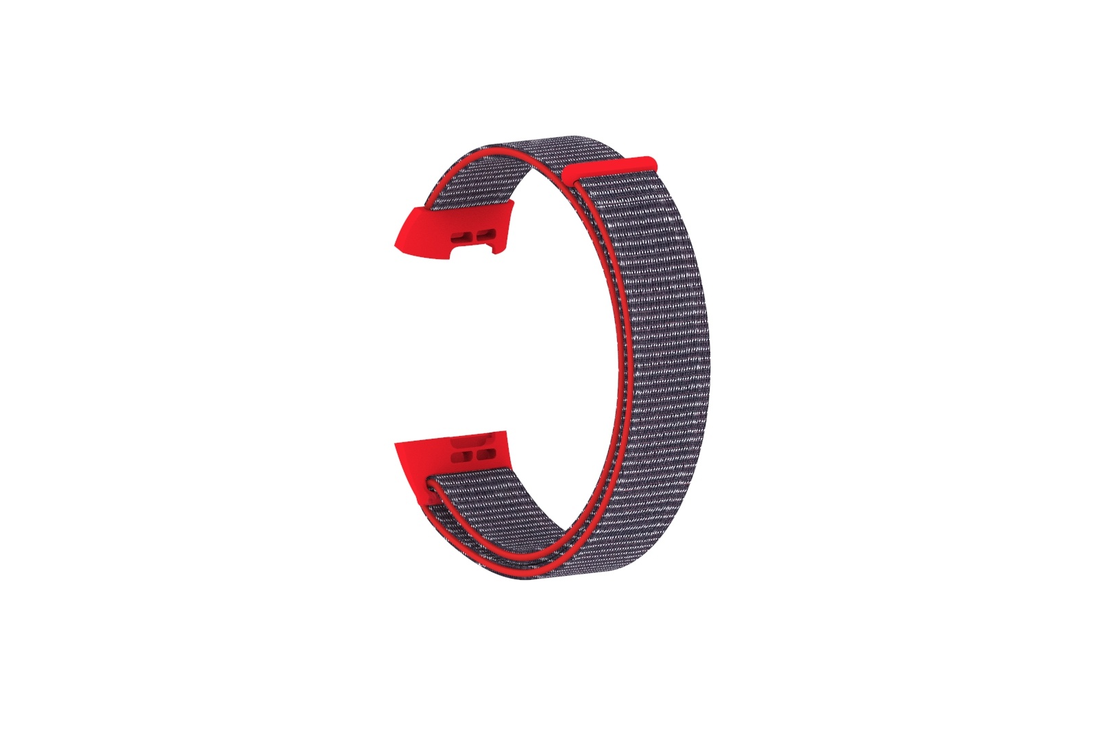 Fitbit Charge 3 & 4 nylon band - fel roze