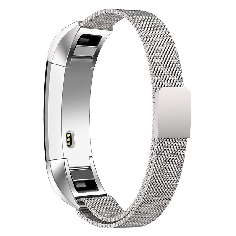 Fitbit Alta milanese band - zilver