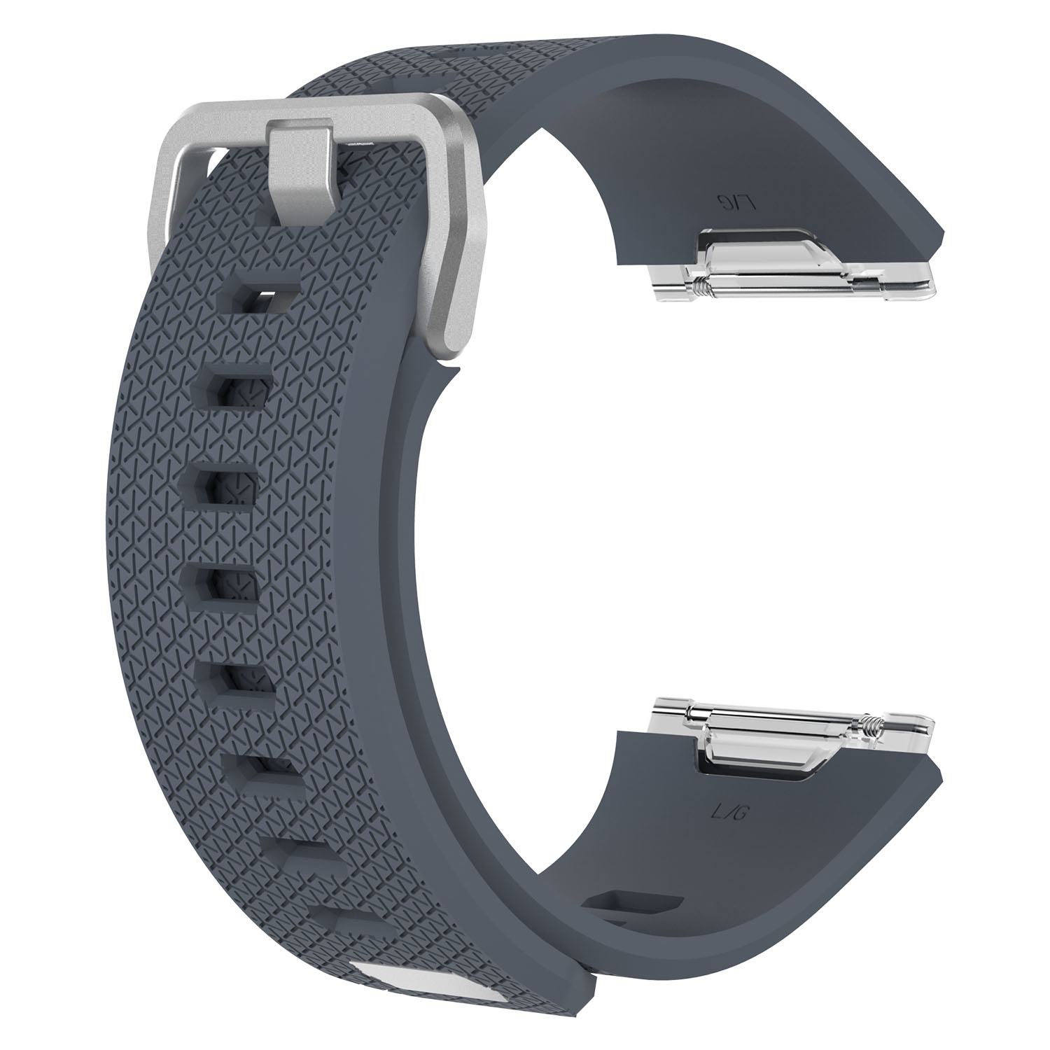 Fitbit Ionic sport band - donkergrijs