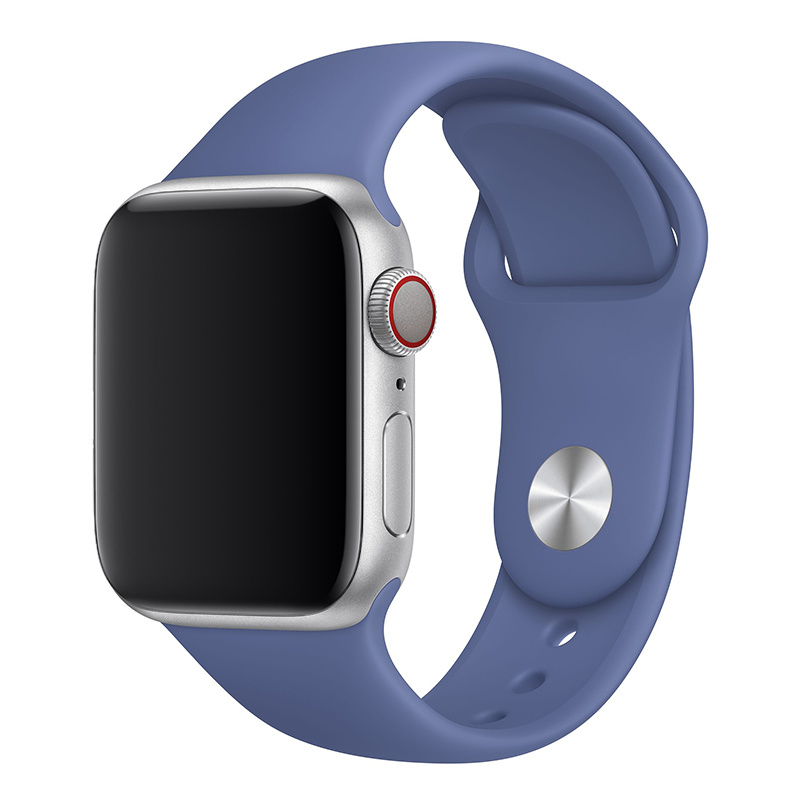 Apple Watch sport band - linnen blauw