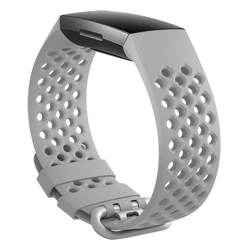 Fitbit Charge 3 & 4 sport point band - grijs