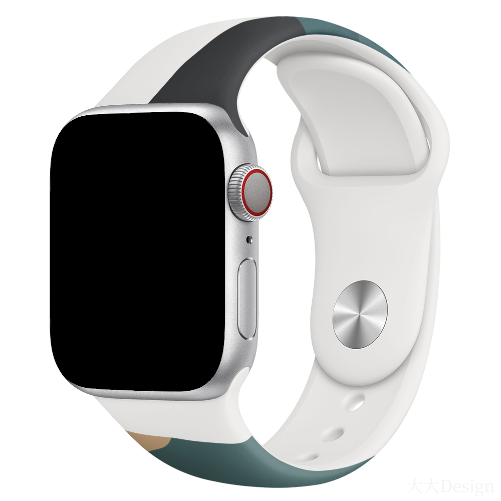 Apple Watch Sport Band - Inkt Blauw