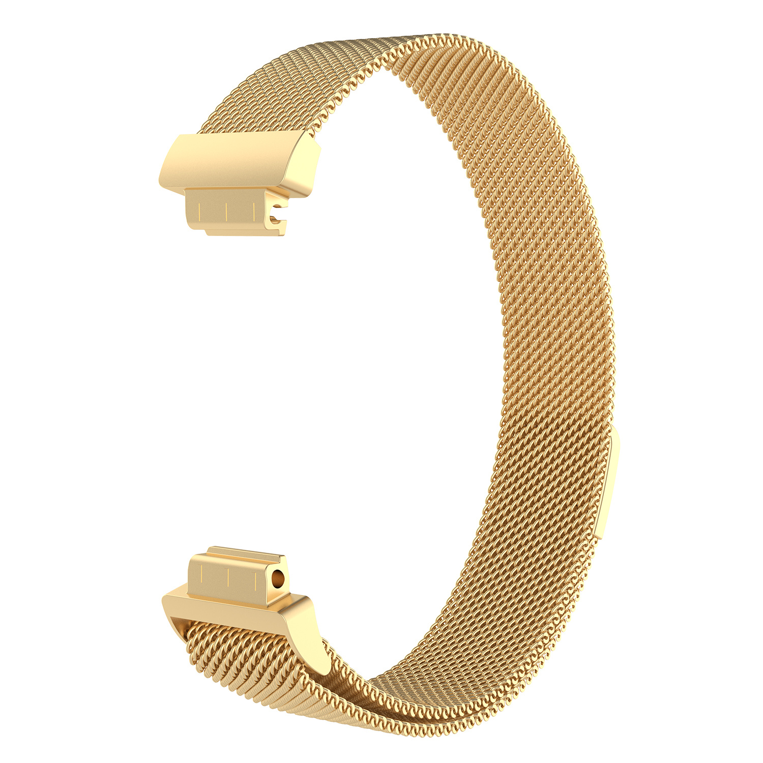 Fitbit Inspire milanese band - goud