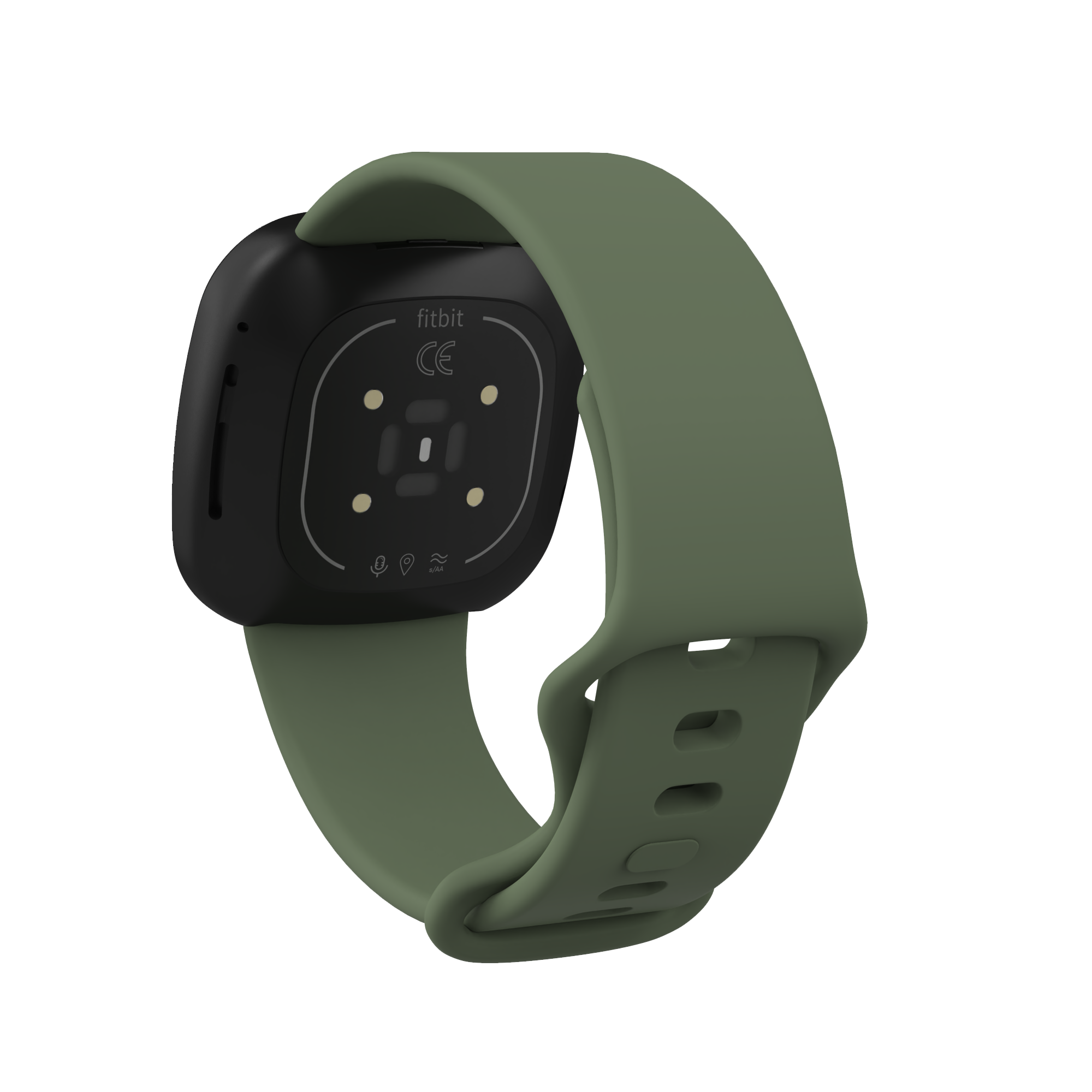 Fitbit Versa 3 / Sense sport band - groen