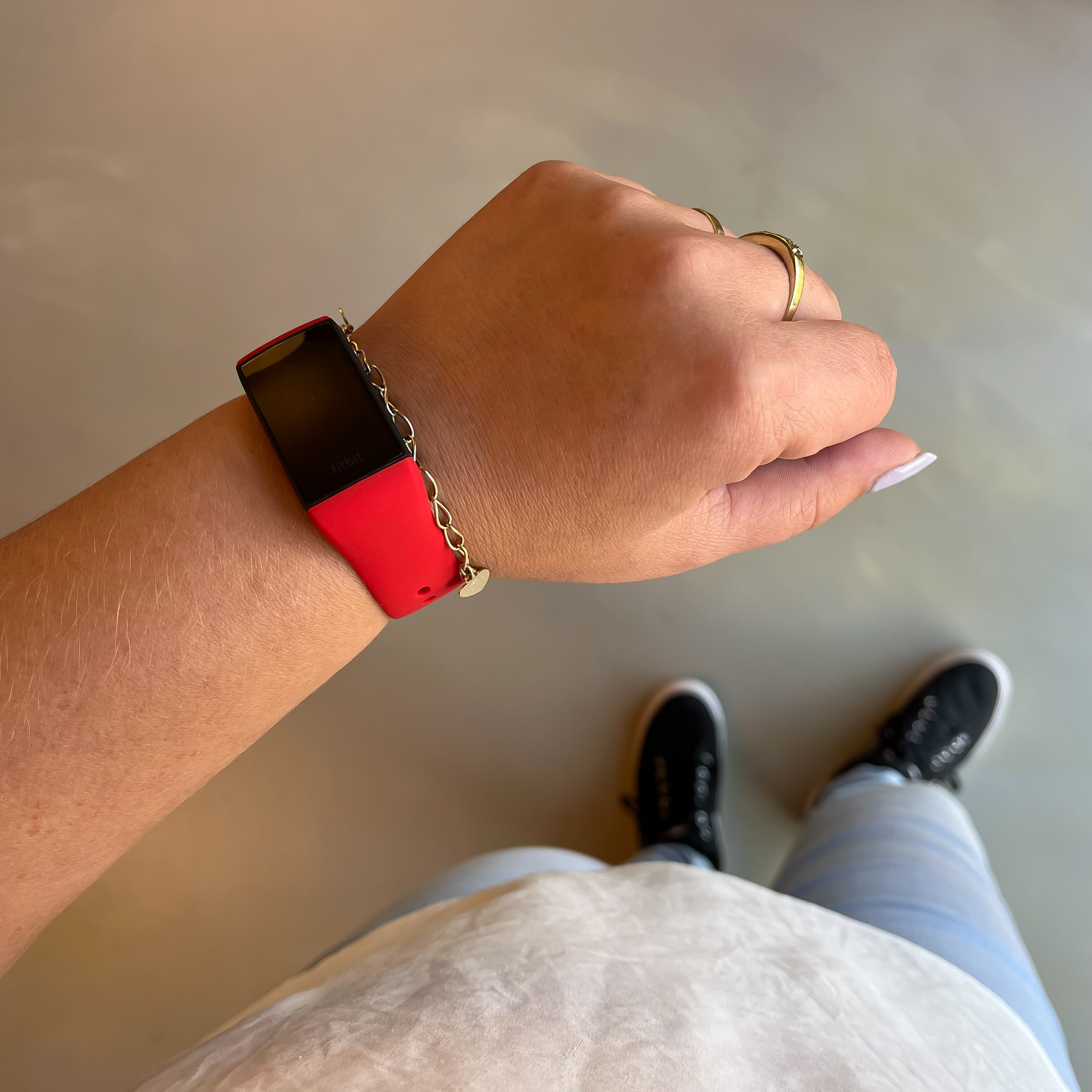 Fitbit Charge 3 & 4 sport band - rood