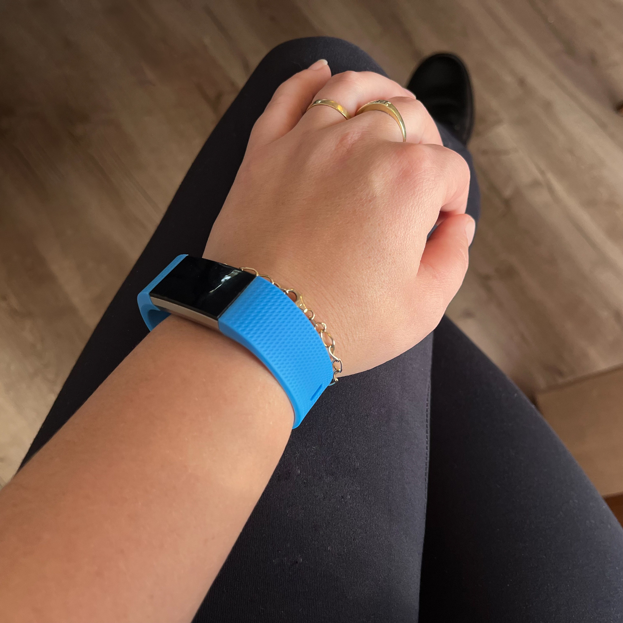 Fitbit Charge 2 sport band - blauw