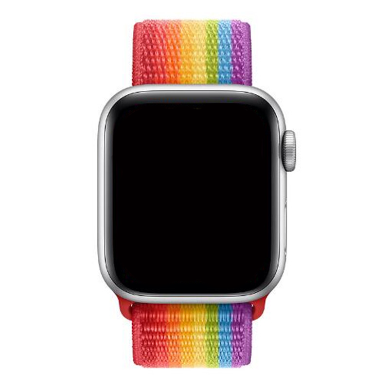 Apple Watch nylon geweven sport band  - kleurrijk