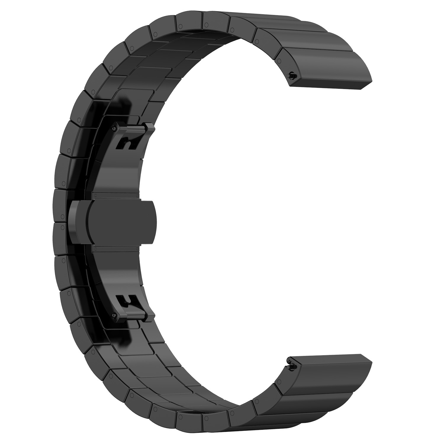 Huawei Watch GT stalen schakel band - zwart