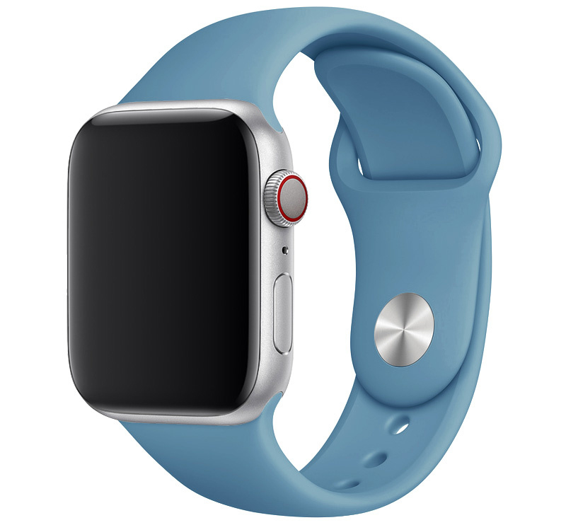 Apple Watch sport band - azuur