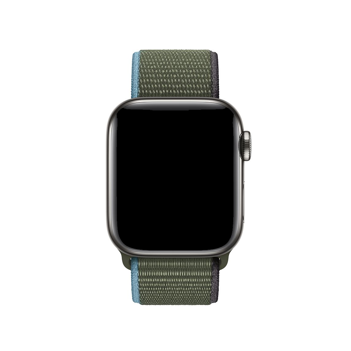 Apple Watch nylon geweven sport band  - inverness groen