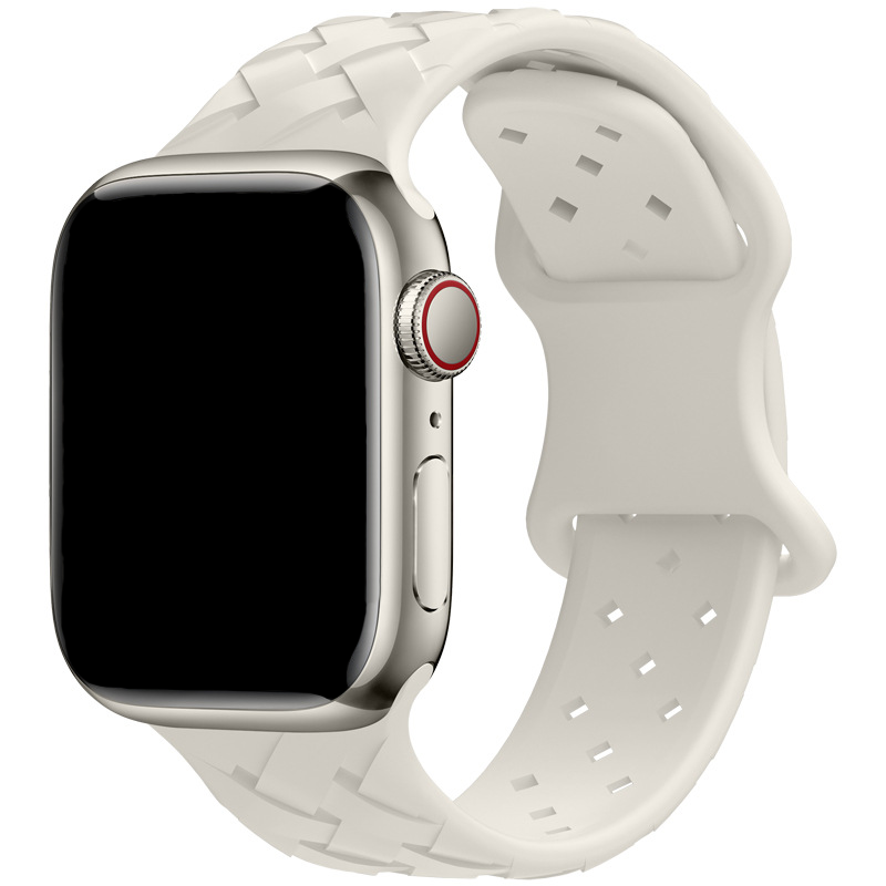 Apple Watch gevlochten sport band - sterrenlicht