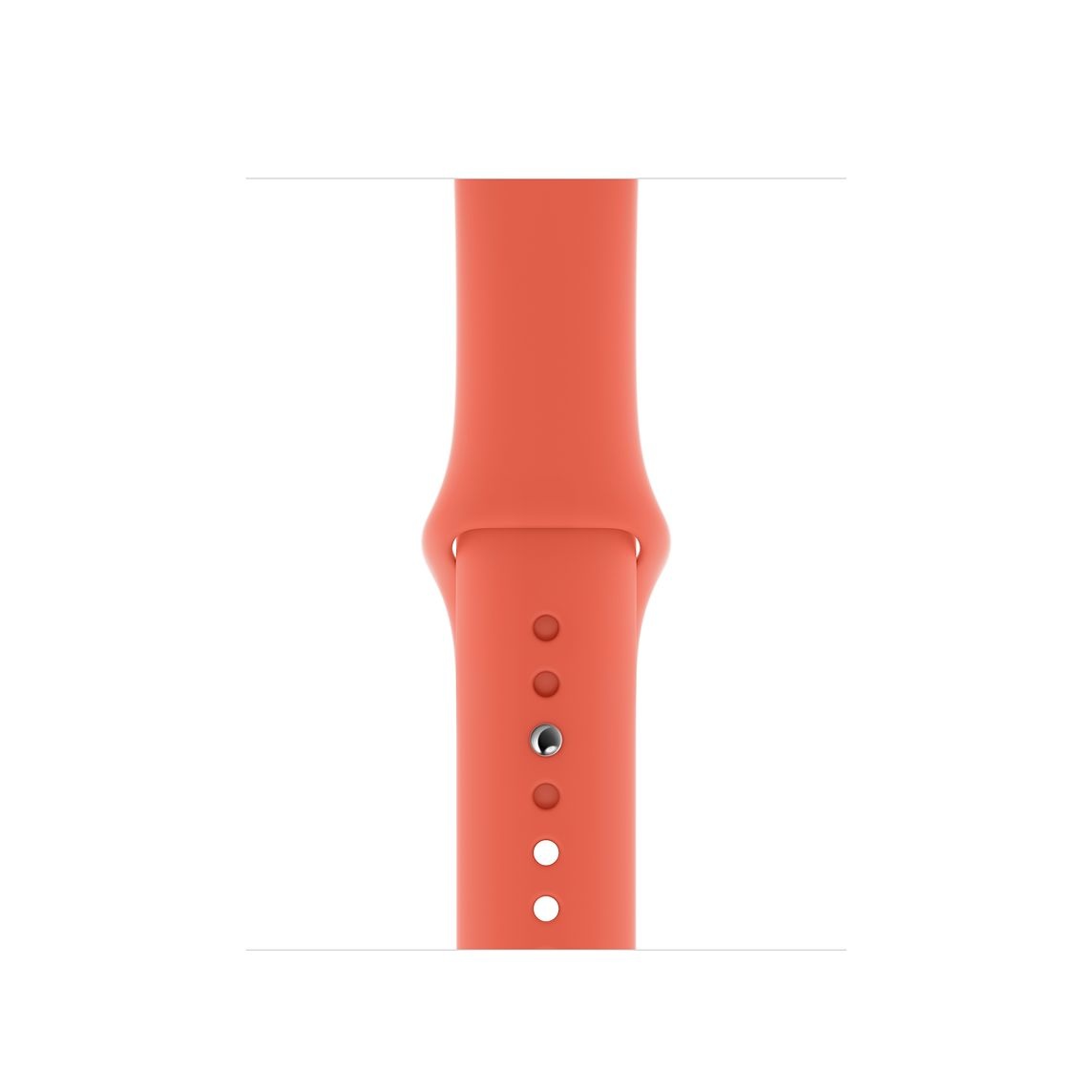 Apple Watch sport band - clementine