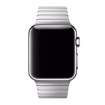 Apple Watch stalen schakel band - zilver