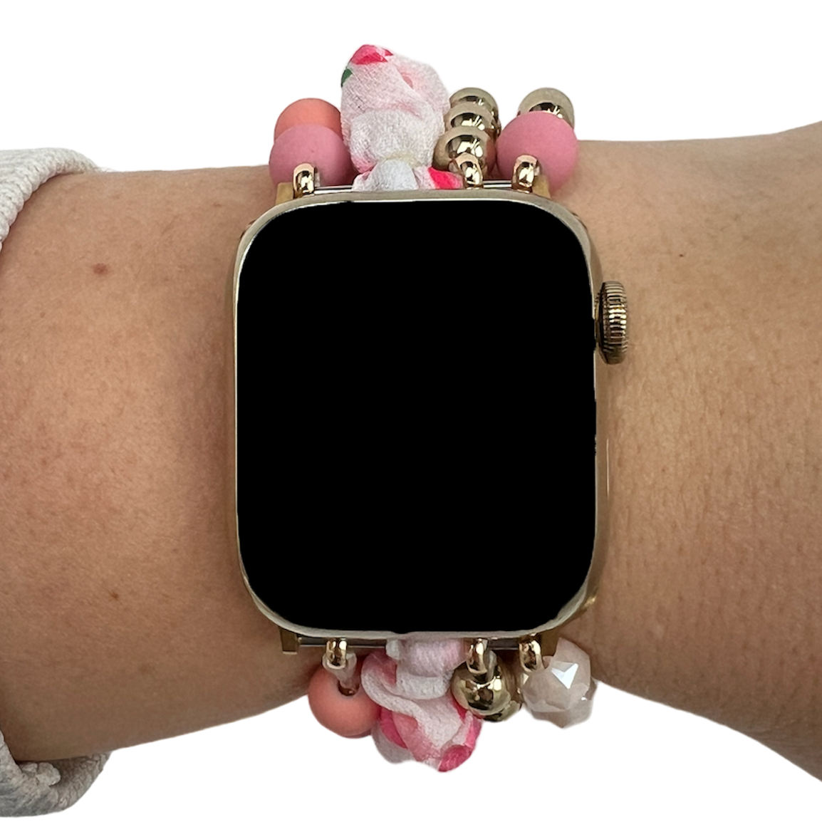 Apple Watch sieraden band - Noa roze