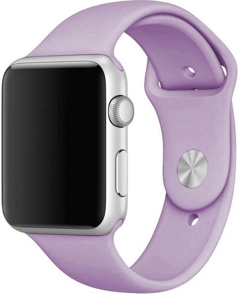 Apple Watch sport band - lichtpaars