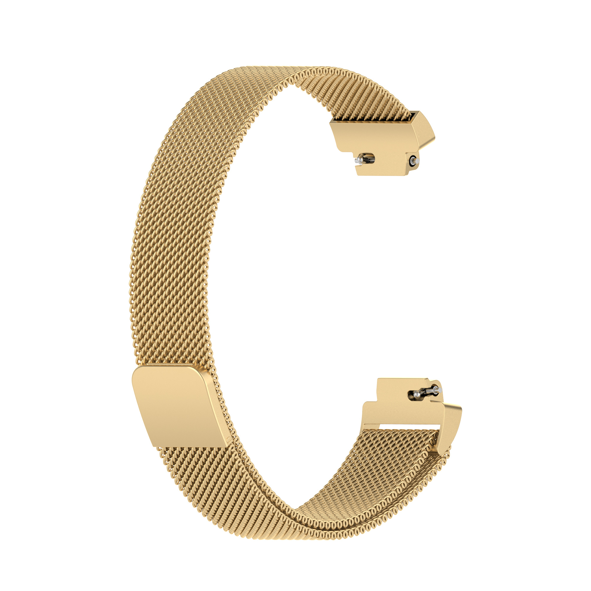 Fitbit Inspire 2 milanese band - goud