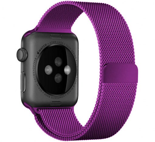 Apple Watch milanese band - paars