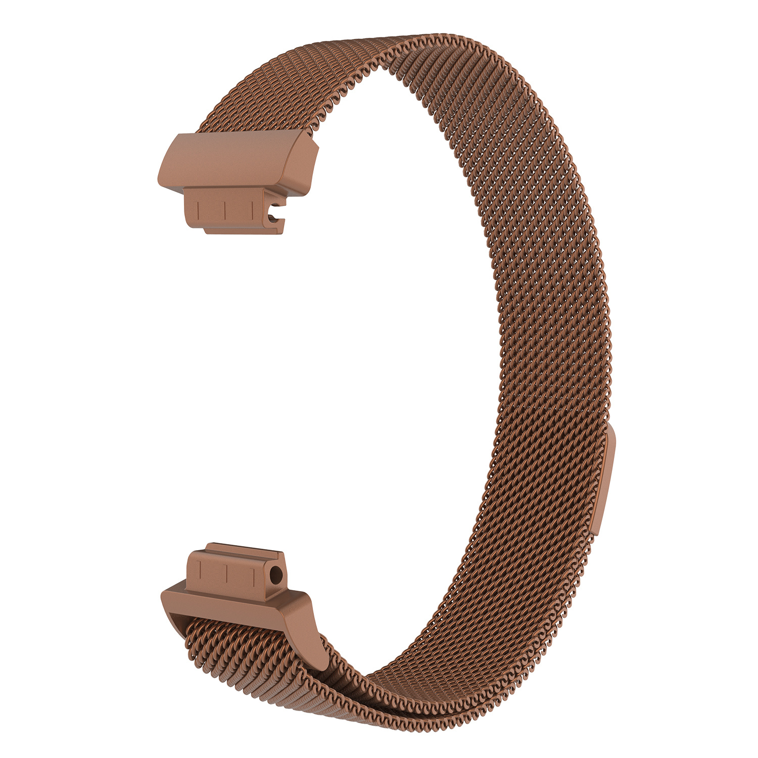Fitbit Inspire milanese band - bruin