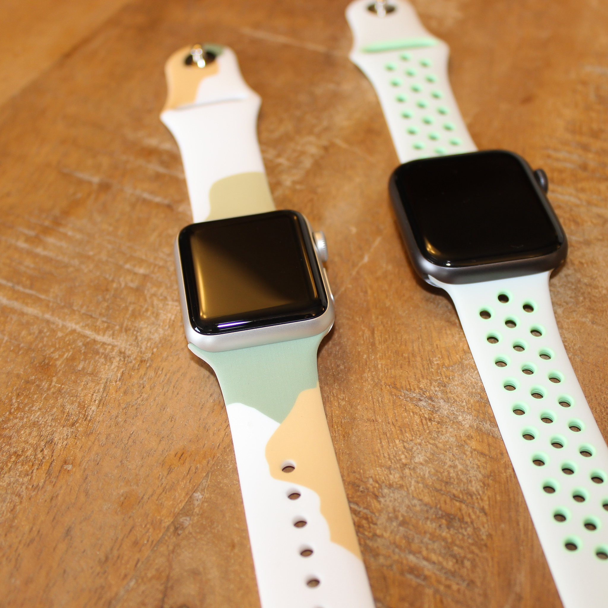 Apple Watch sport band - yoghurt groen