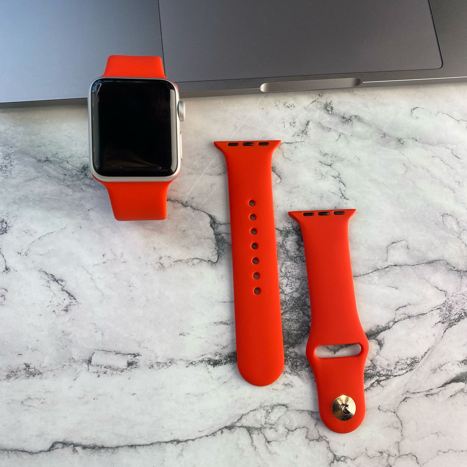 Apple Watch sport band - rood