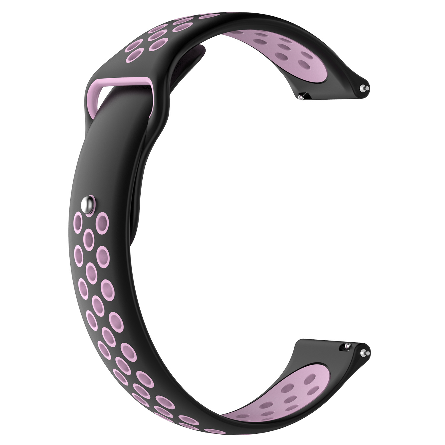Huawei Watch GT dubbel sport band - zwart roze