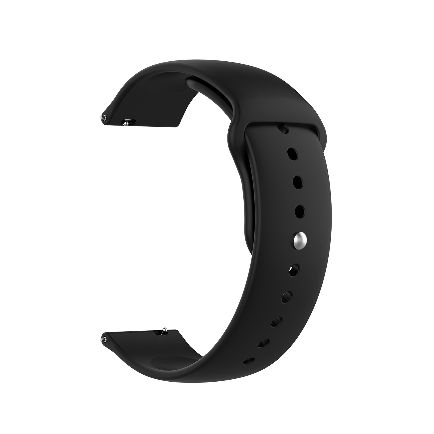 Samsung Galaxy Watch silicone sport band - zwart