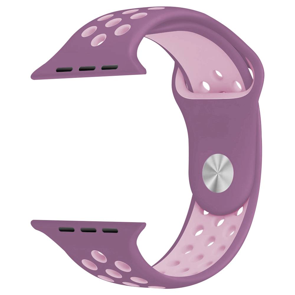 Apple Watch dubbel sport band - violet roze