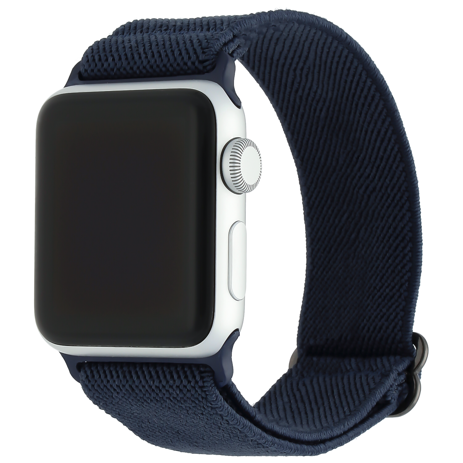 Apple Watch nylon geweven solo loop band - middernacht