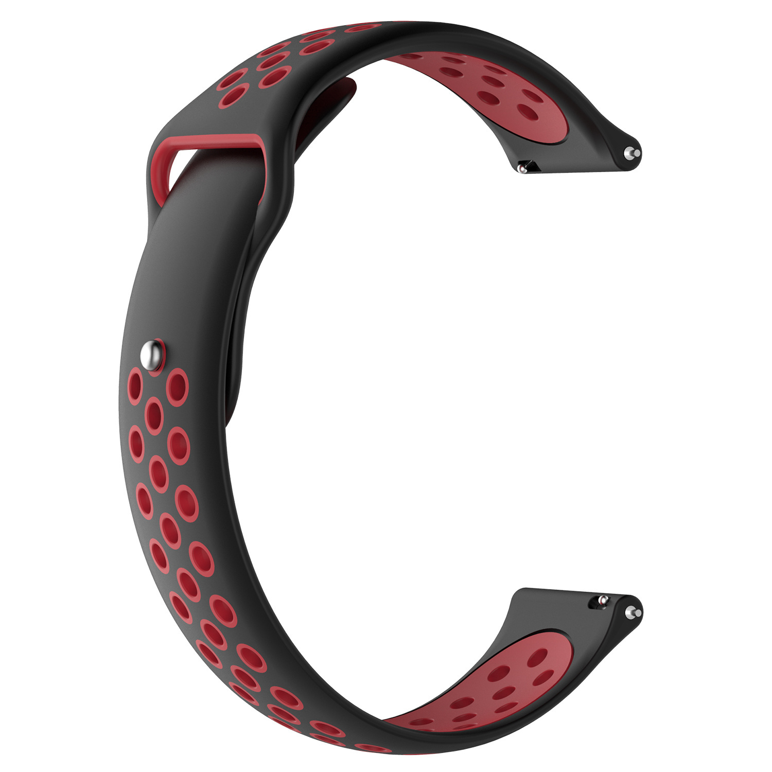 Huawei Watch GT dubbel sport band - zwart rood