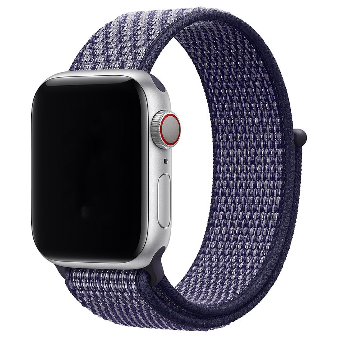 Apple Watch nylon geweven sport band  - paarse puls
