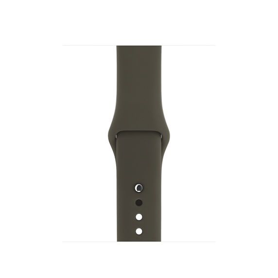 Apple Watch sport band - donker olijf